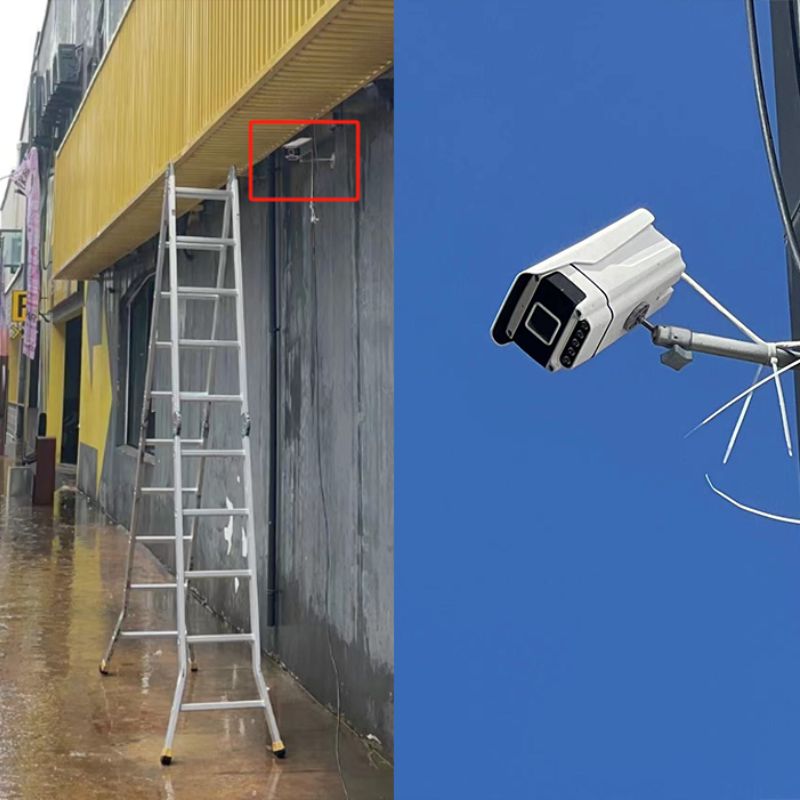 Outdoor Gun Type Footfall Counter for Accurate People Counting and Visitor Analytics