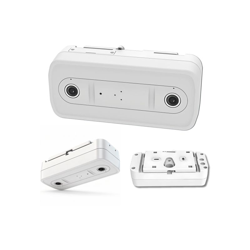 Intelligent Dual-lens Visitor Counter for High Accuracy People Counting and Traffic Analytics