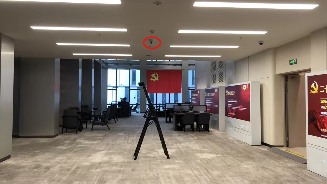 Dome People Counting Camera for Accurate Visitor Traffic Analytics and Footfall Counting