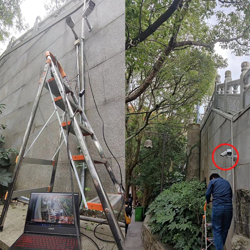 Outdoor Gun Type Footfall Counter for Accurate People Counting and Visitor Analytics